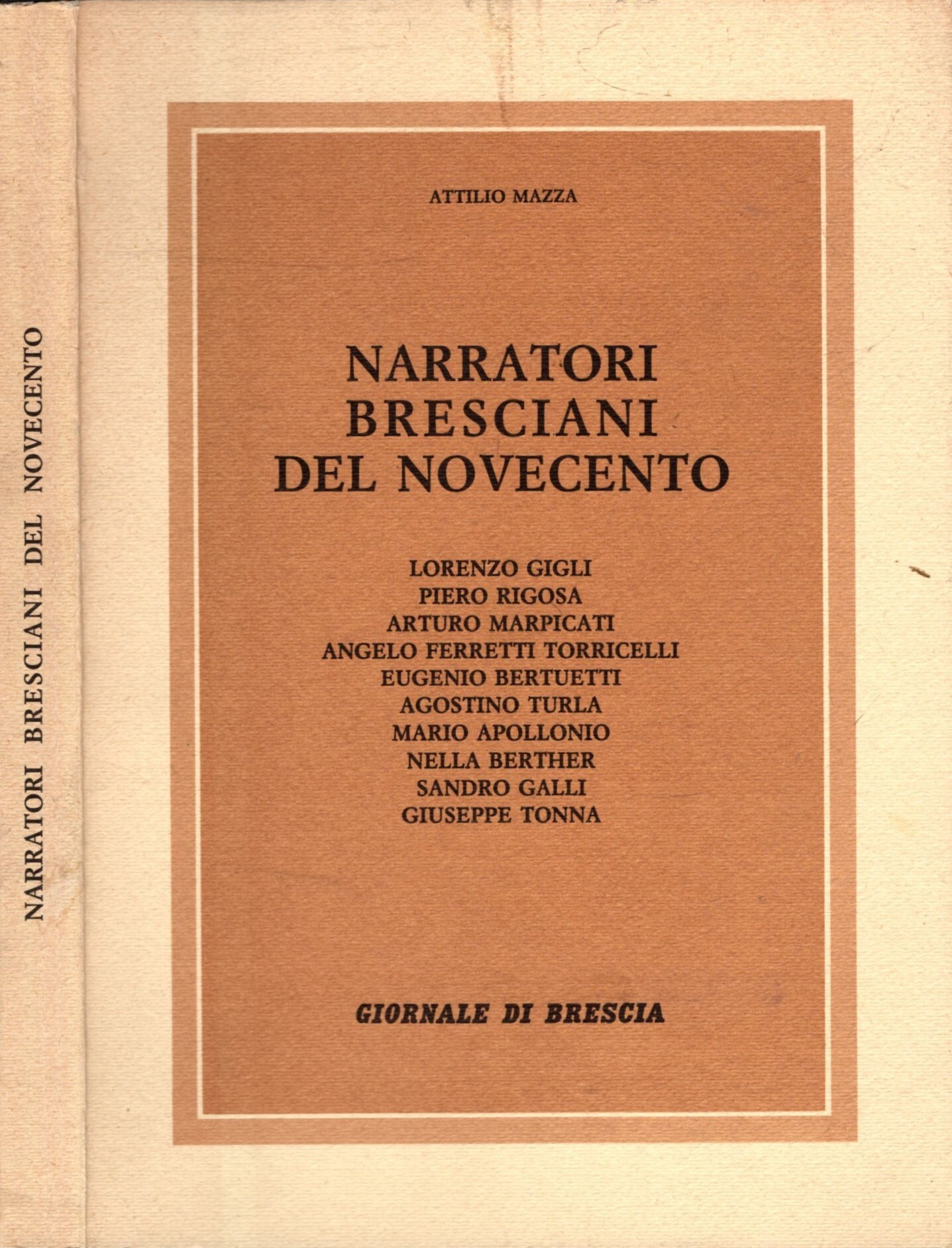 Narratori Bresciani del Novecento