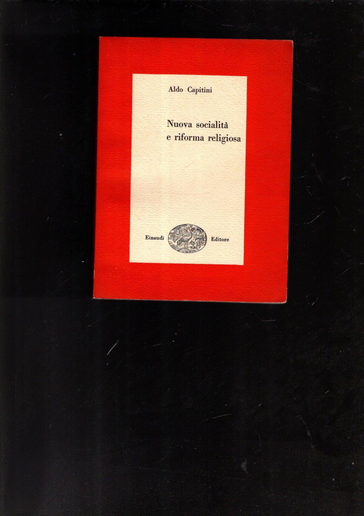 NUOVA SOCIALITA' E RIFORMA RELIGIOSA