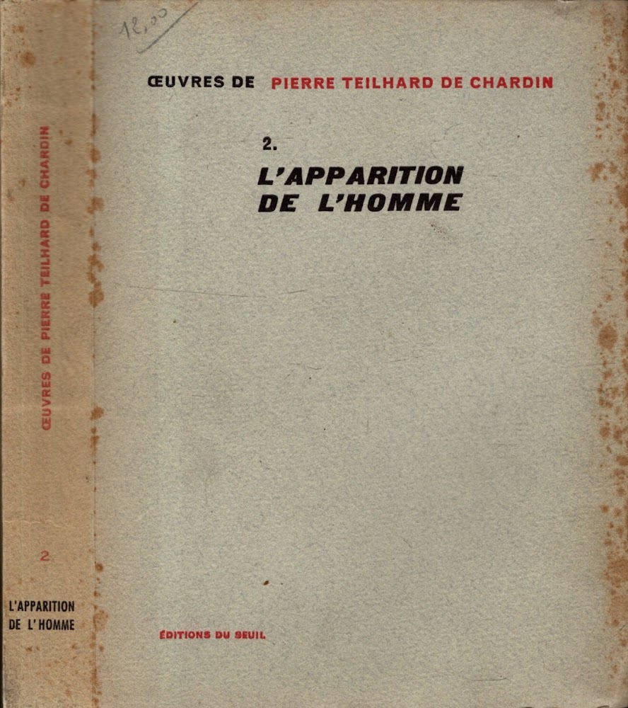 Oeuvres 2. L'apparition de l'homme