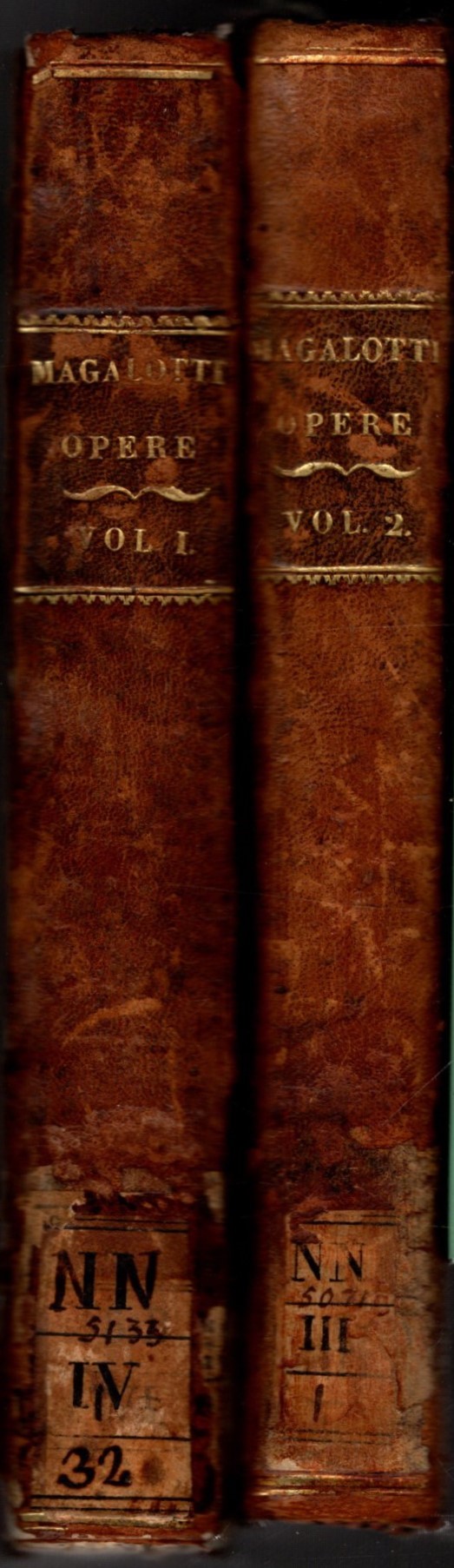 Opere Di Lorenzo Magalotti 2 Vol 1806