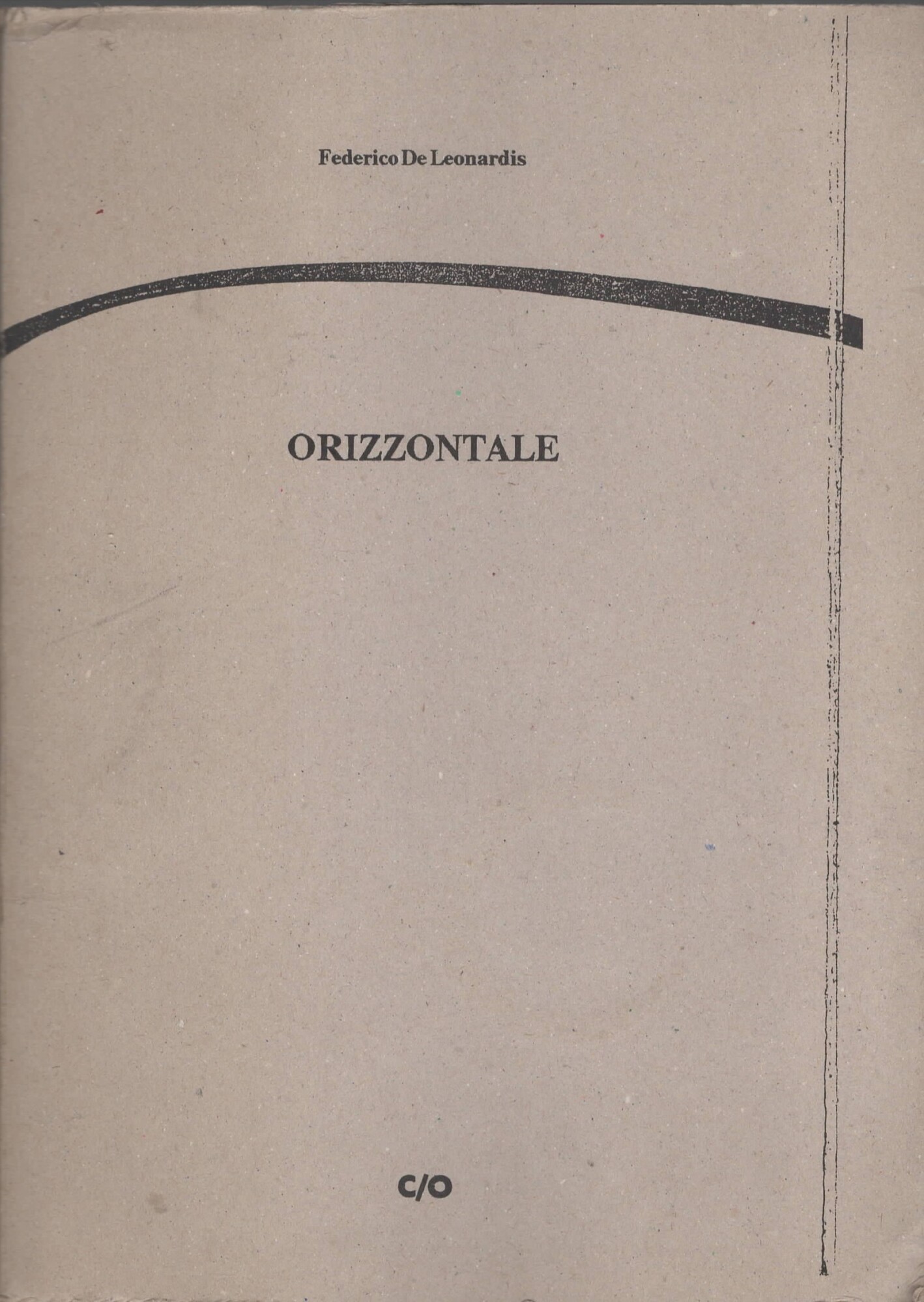 Orizzontale di Federico De Leonardis