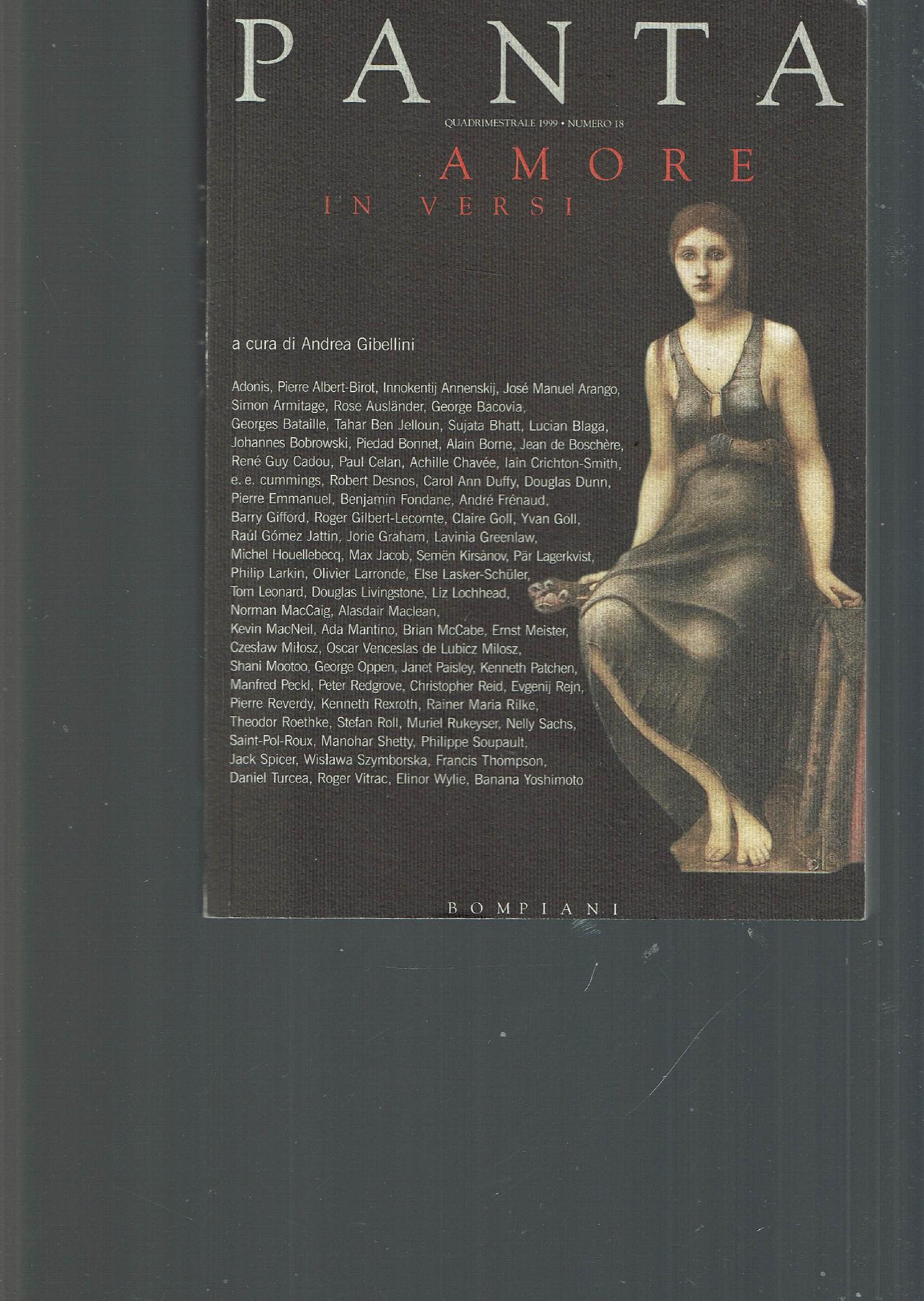 PANTA - AMORE IN VERSI