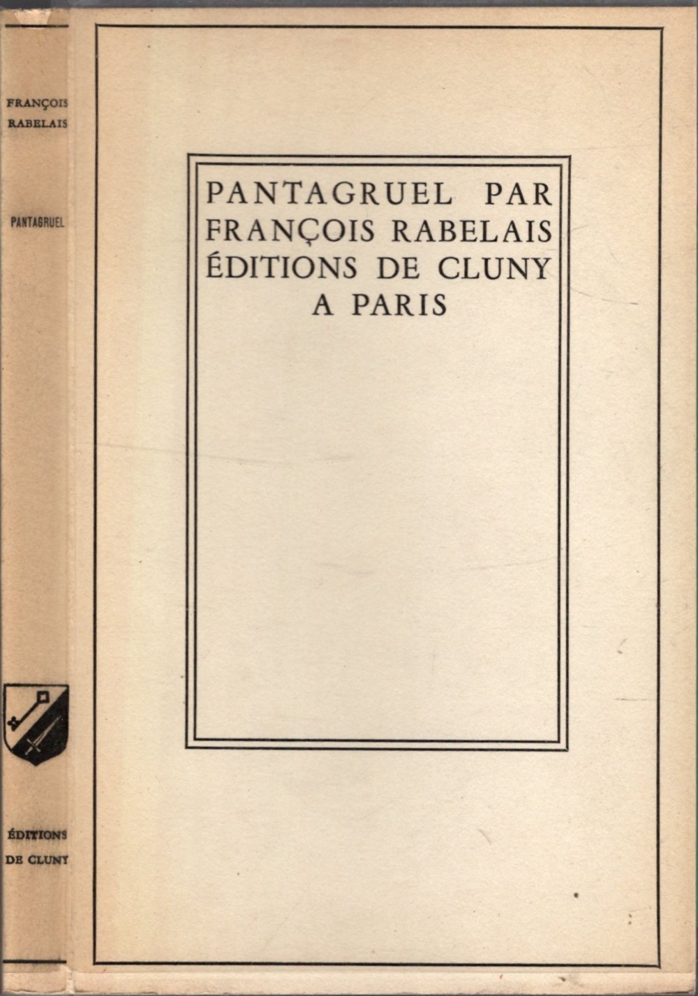 PANTAGRUEL PAR FRANCOIS RABELAIS