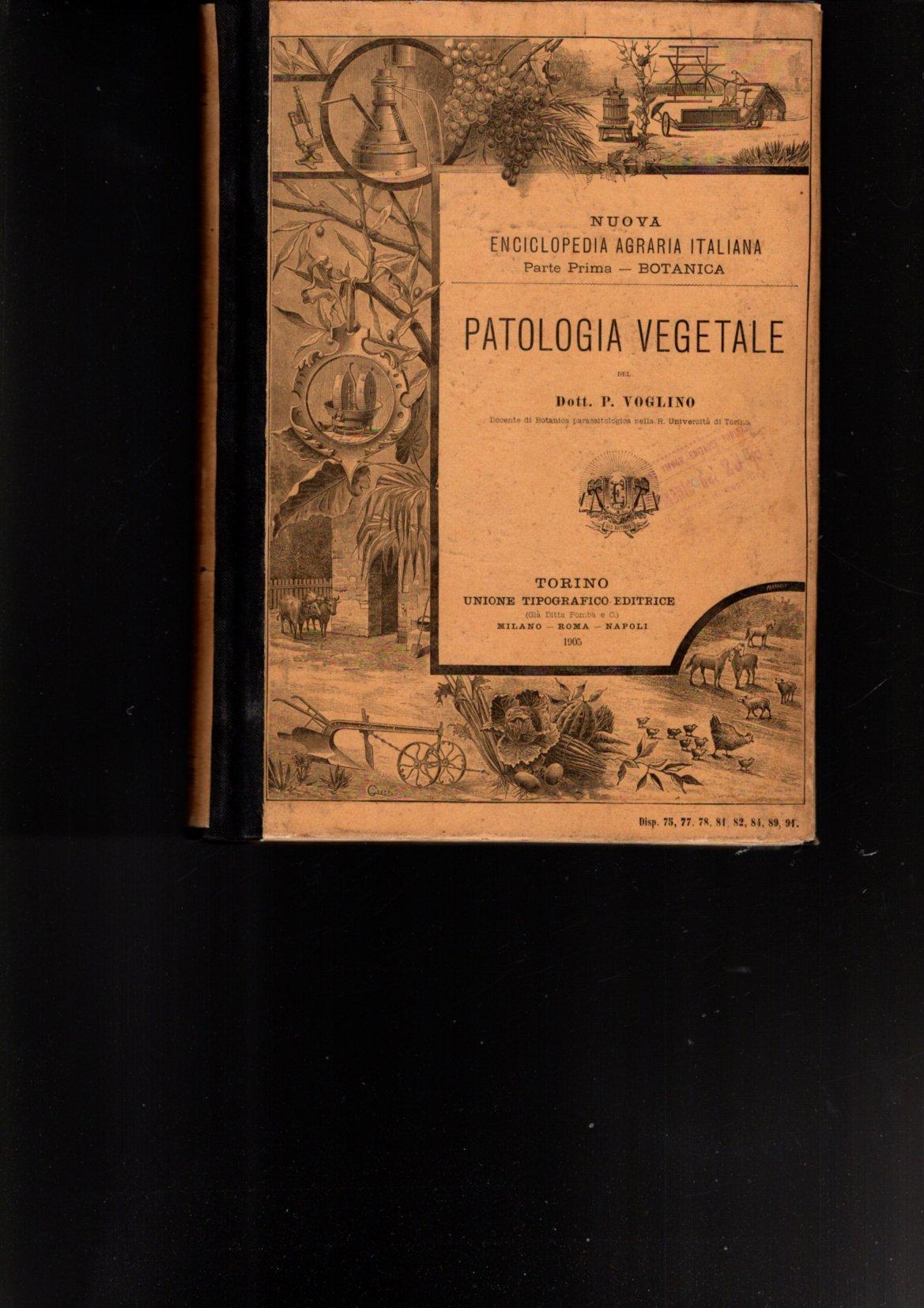 PATOLOGIA VEGETALE