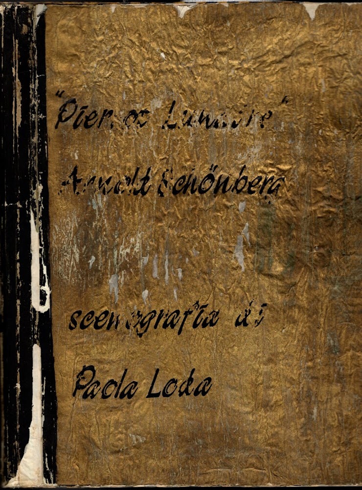 Pierrot Lunaire - Arnold schonberg - scenografia di Paola Loda