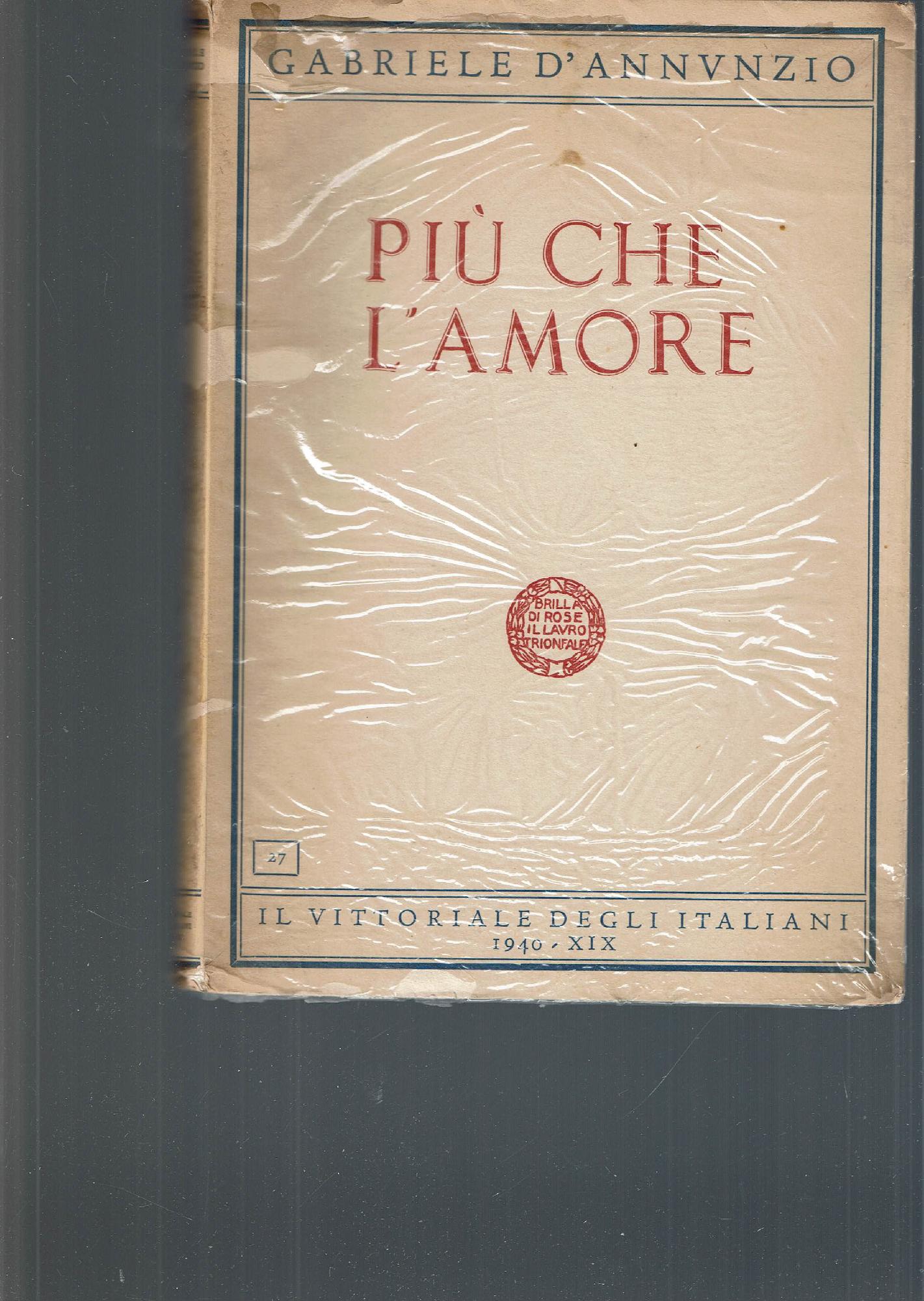 PIU' CHE L'AMORE