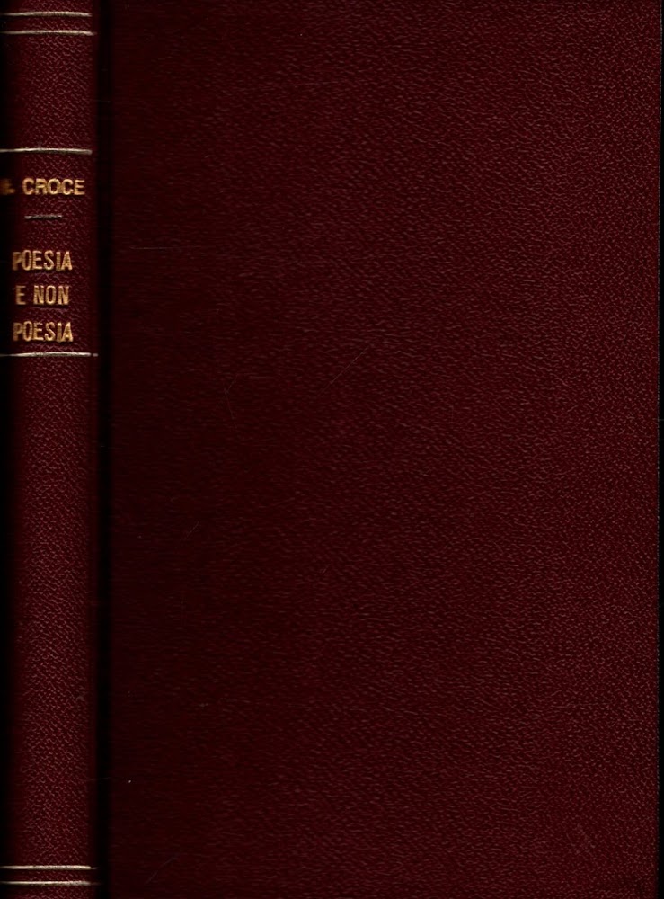 POESIA E NON POESIA NOTE SULLA LETTERATURA EUROPEA DEL SECOLO …