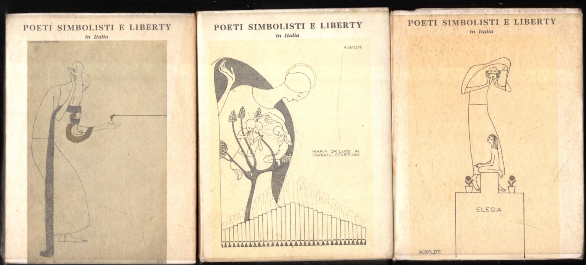 Poeti Simbolisti E Liberty In Italia 3 Vol.