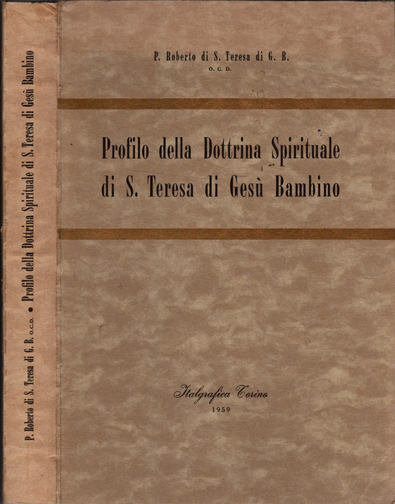 Profilo della dottrina spirituale di S. Teresa di Gesù Bambino