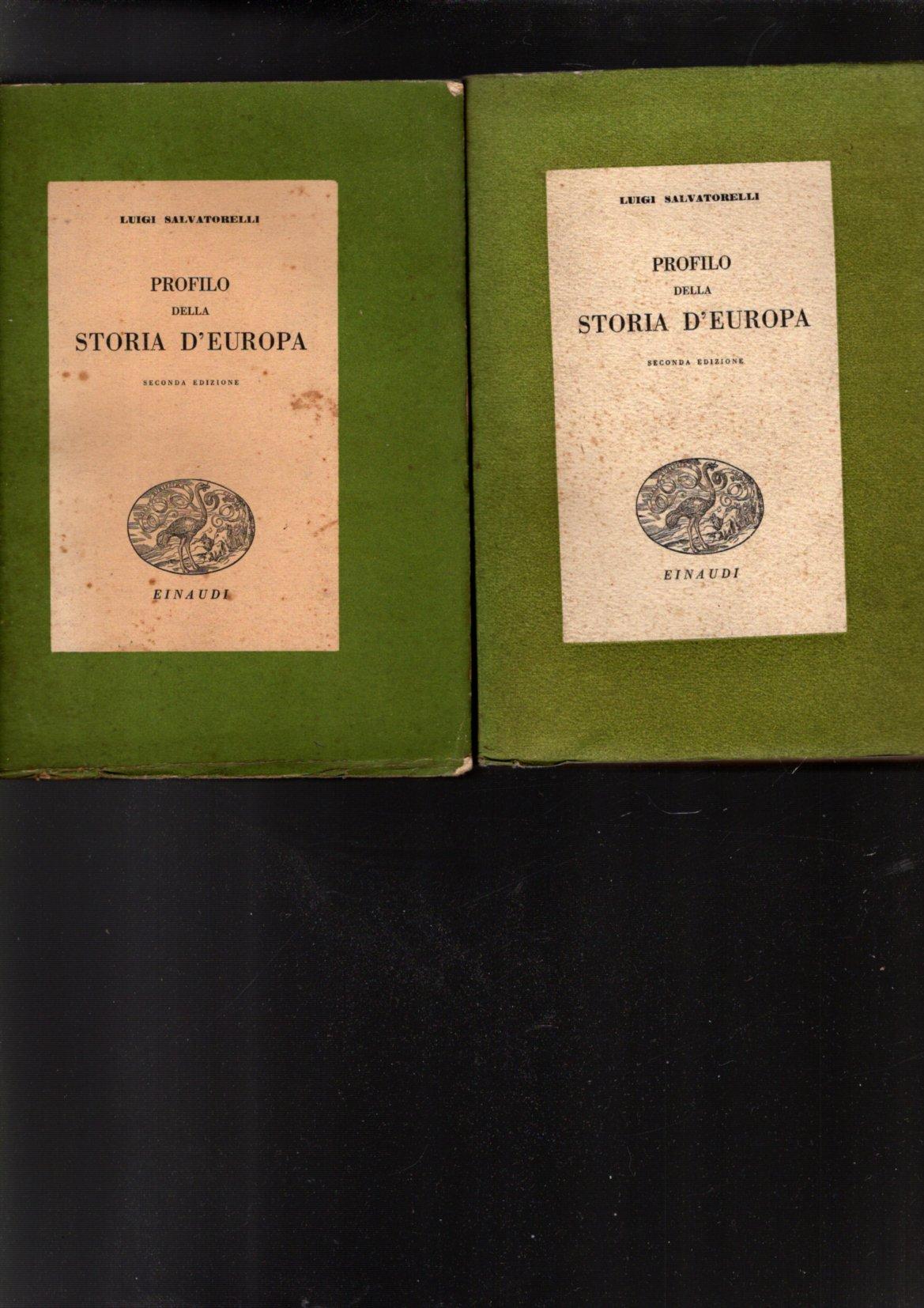 PROFILO DELLA STORIA D'EUROPA 2 VOL