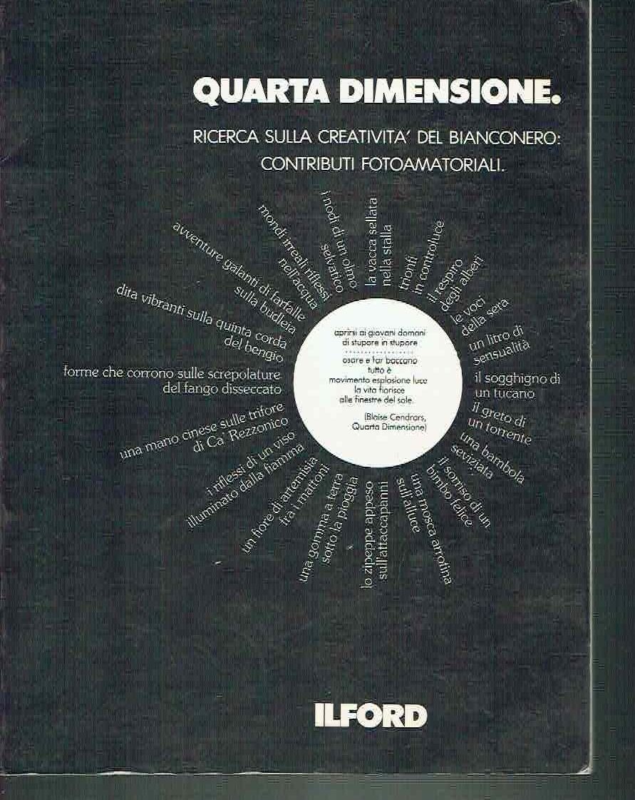 QUARTA DIMENSIONE. RICERCA SULLA CREATIVITA' DEL BIANCONERO: CONTRIBUTI FOTOAMAT
