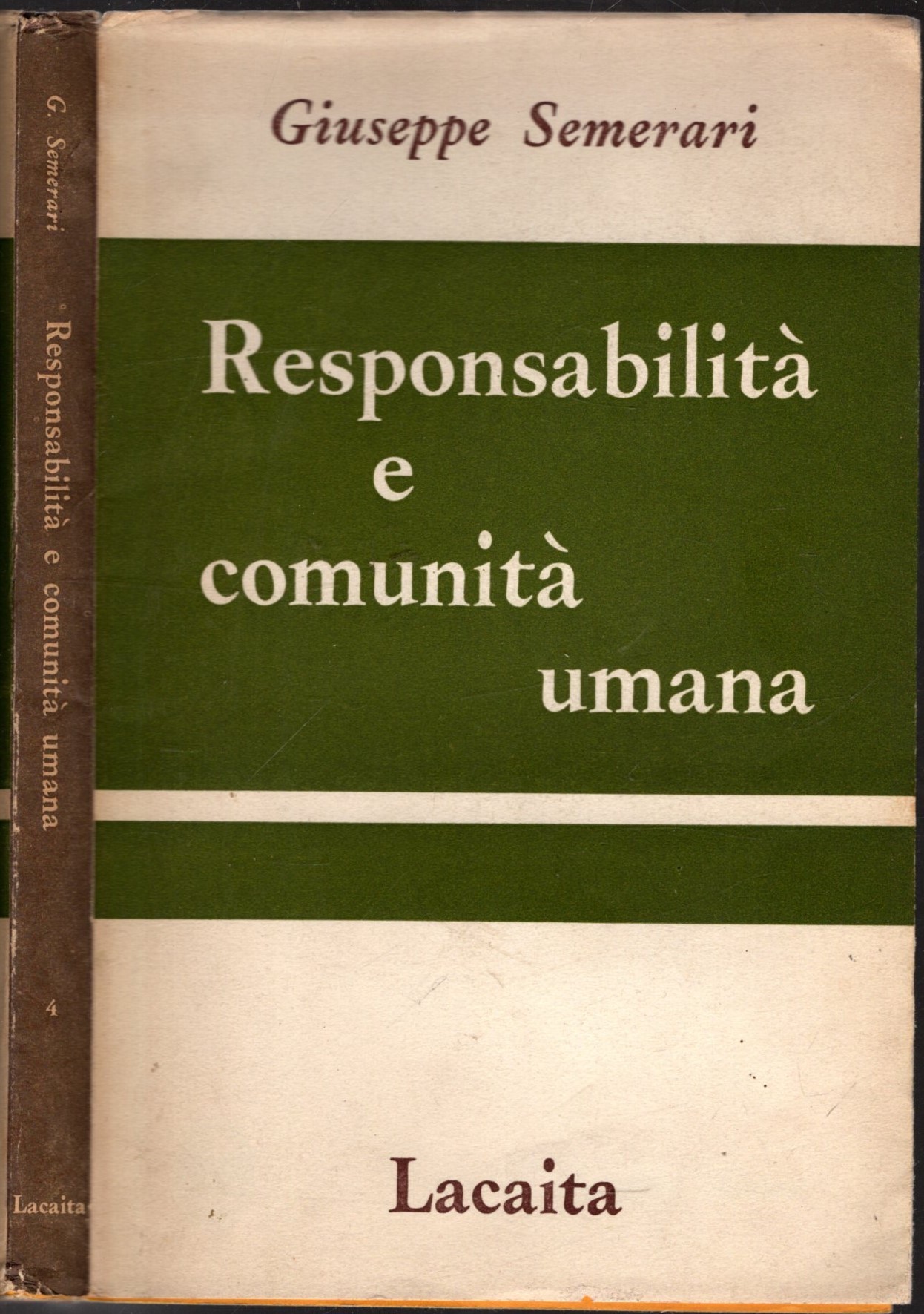 Responsabilità e comunità umana.