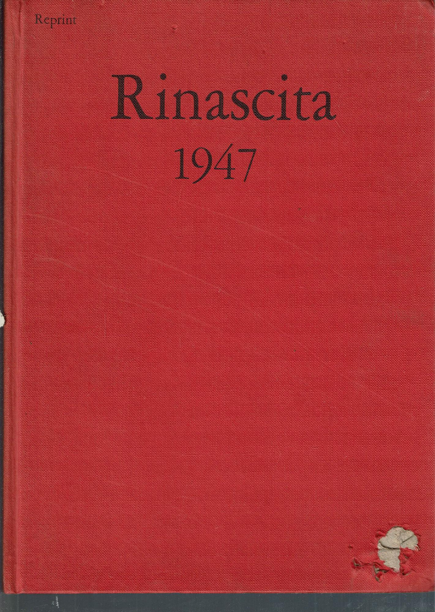 RINASCITA 1947 REPRINT