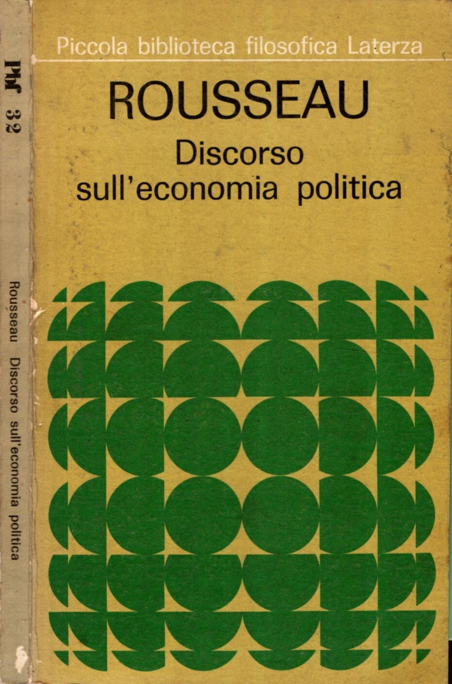 ROUSEEAU - DISCORSI SULL'ECONOMIA POLITICA