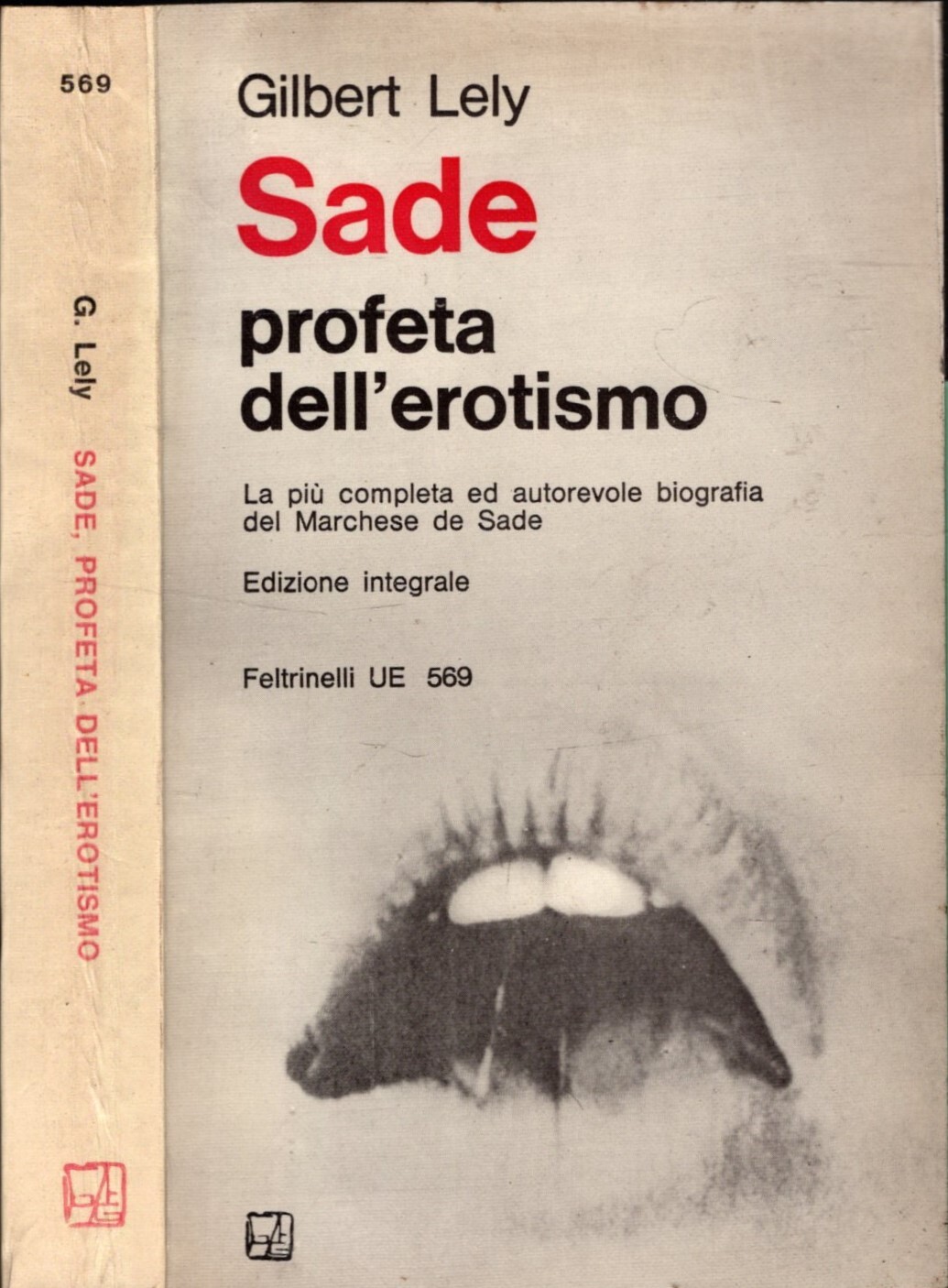 SADE PROFETA DELL'EROTISMO