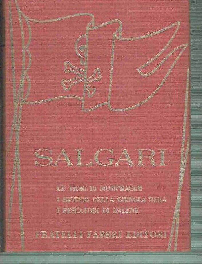 SALGARI ** 3 VOLUMI IN CUSTODIA 1968