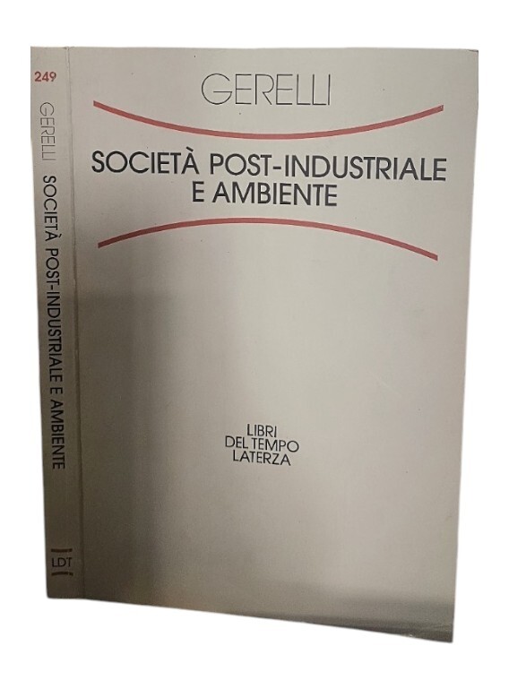 Società post-industriale e ambiente
