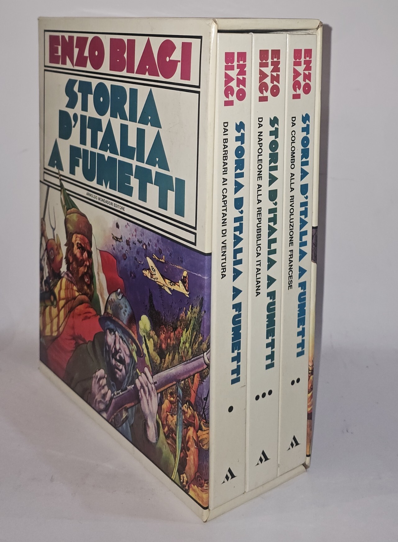 Storia d'Italia a fumetti di Enzo Biagi 3 vol.