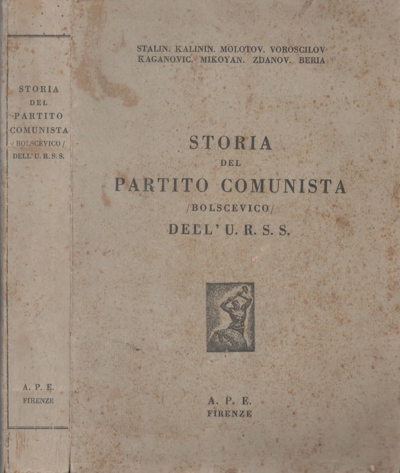 Storia del partito comunista bolscevico dell'U.R.S.S.