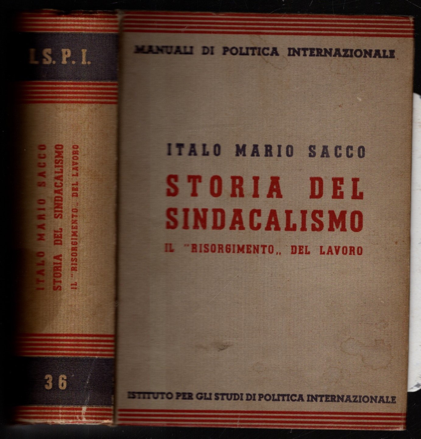 Storia del sindacalismo. Il Risorgimento del lavoro