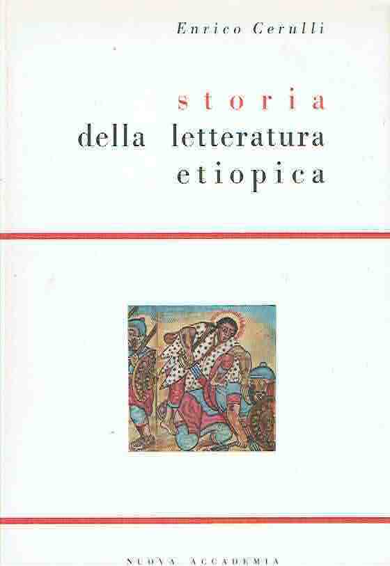 STORIA DELLA LETTERATURA ETIOPICA