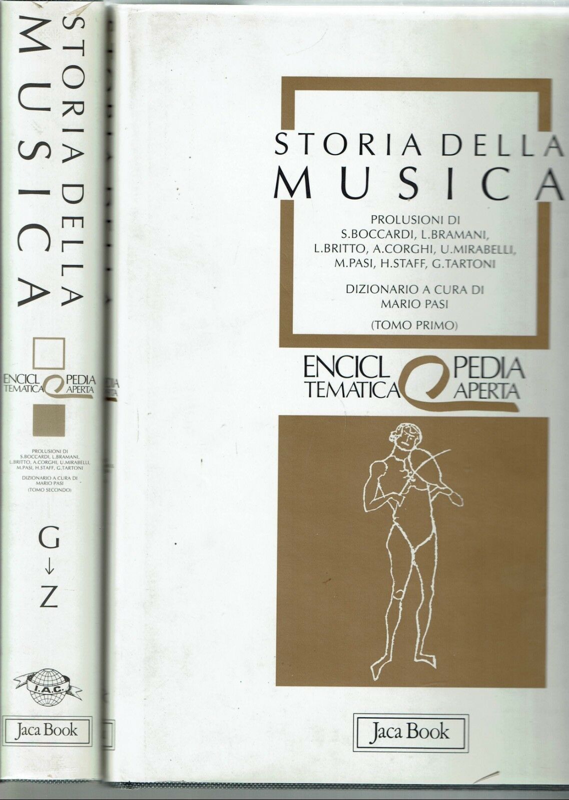 STORIA DELLA MUSICA / 2 VOL. JACA BOOK