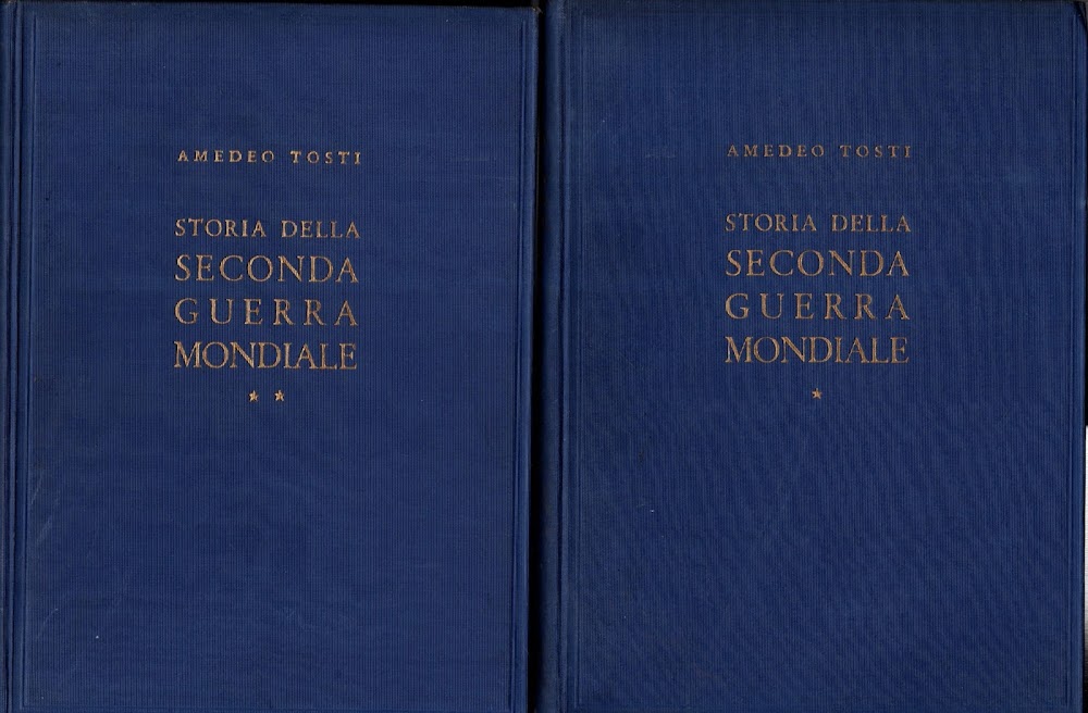 STORIA DELLA SECONDA GUERRA MONDIALE DUE VOLUMI