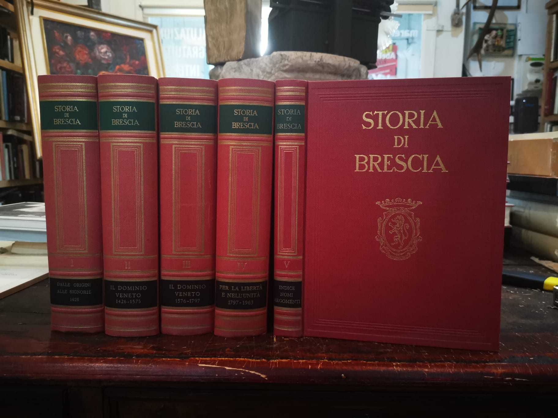 STORIA DI BRESCIA TRECCANI 5 VOL. (TUTTA TELA)