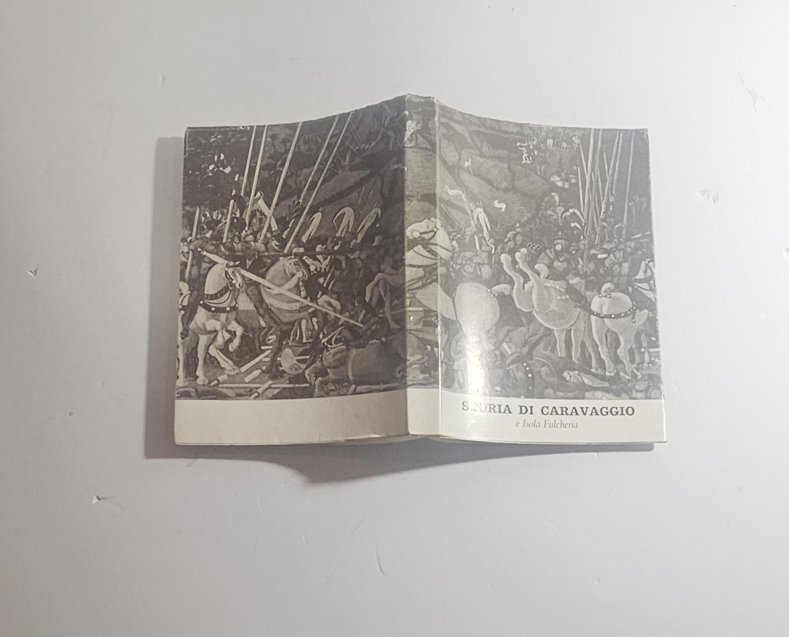 Storia di Caravaggio Isola Fulcheria Brescia 1968 Secco d'Aragona Raro