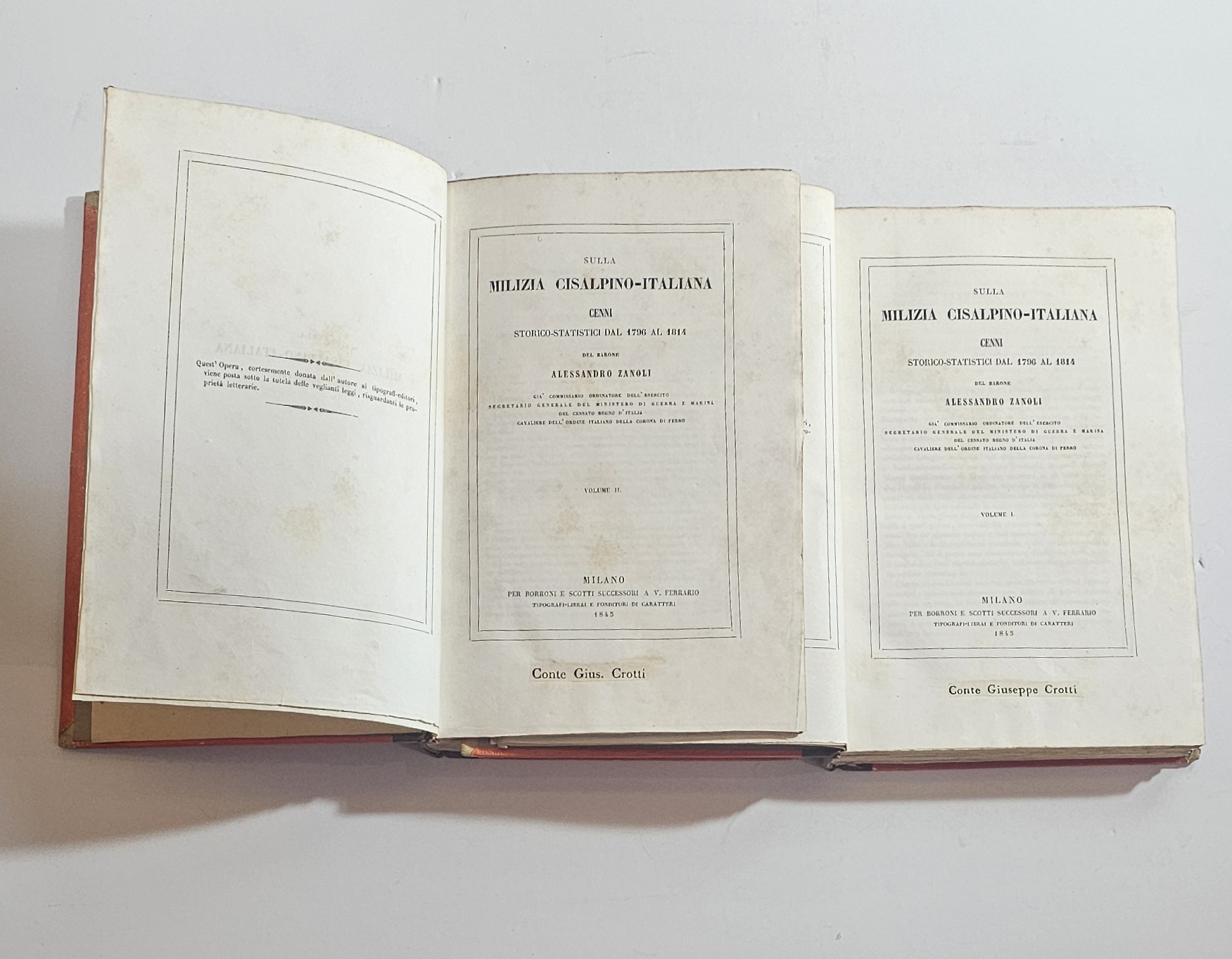 Sulla milizia cisalpino-italiana. Cenni storico-statistici dal 1796 al 1814