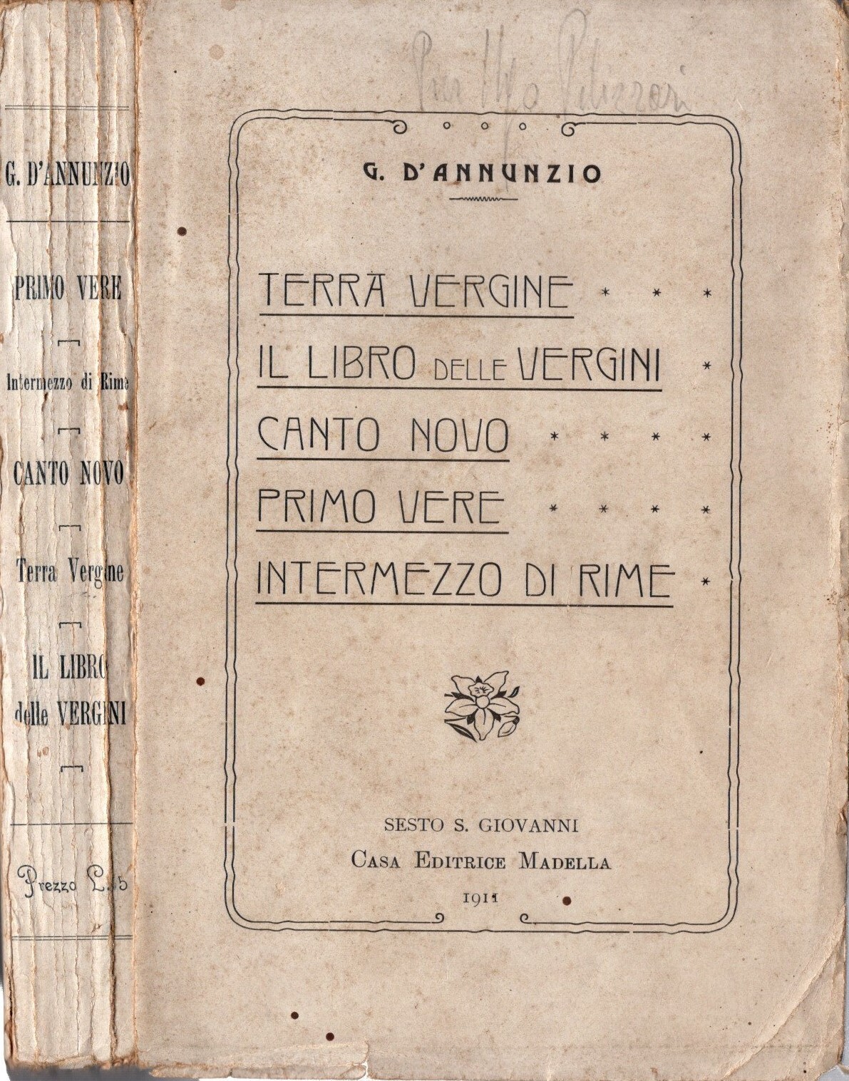 Terra Vergine Il Libro Delle Vergini Canto Nuovo Primo Vere …