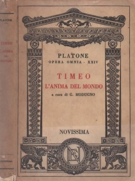 Timeo, l'anima del mondo di Platone a cura di G. …