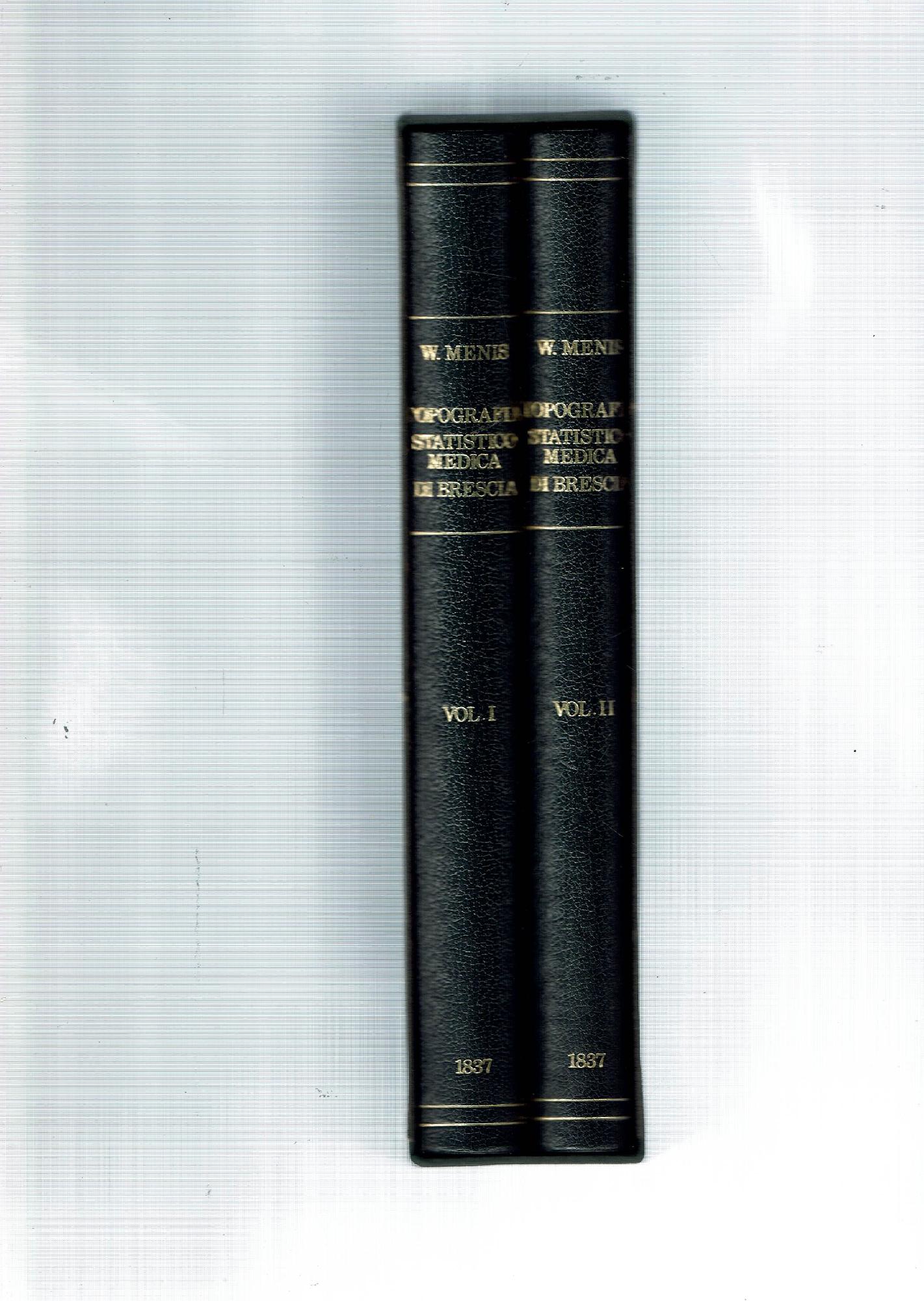 TOPOGRAFIA STATISTICO MEDICA DI BRESCIA 2 VOL
