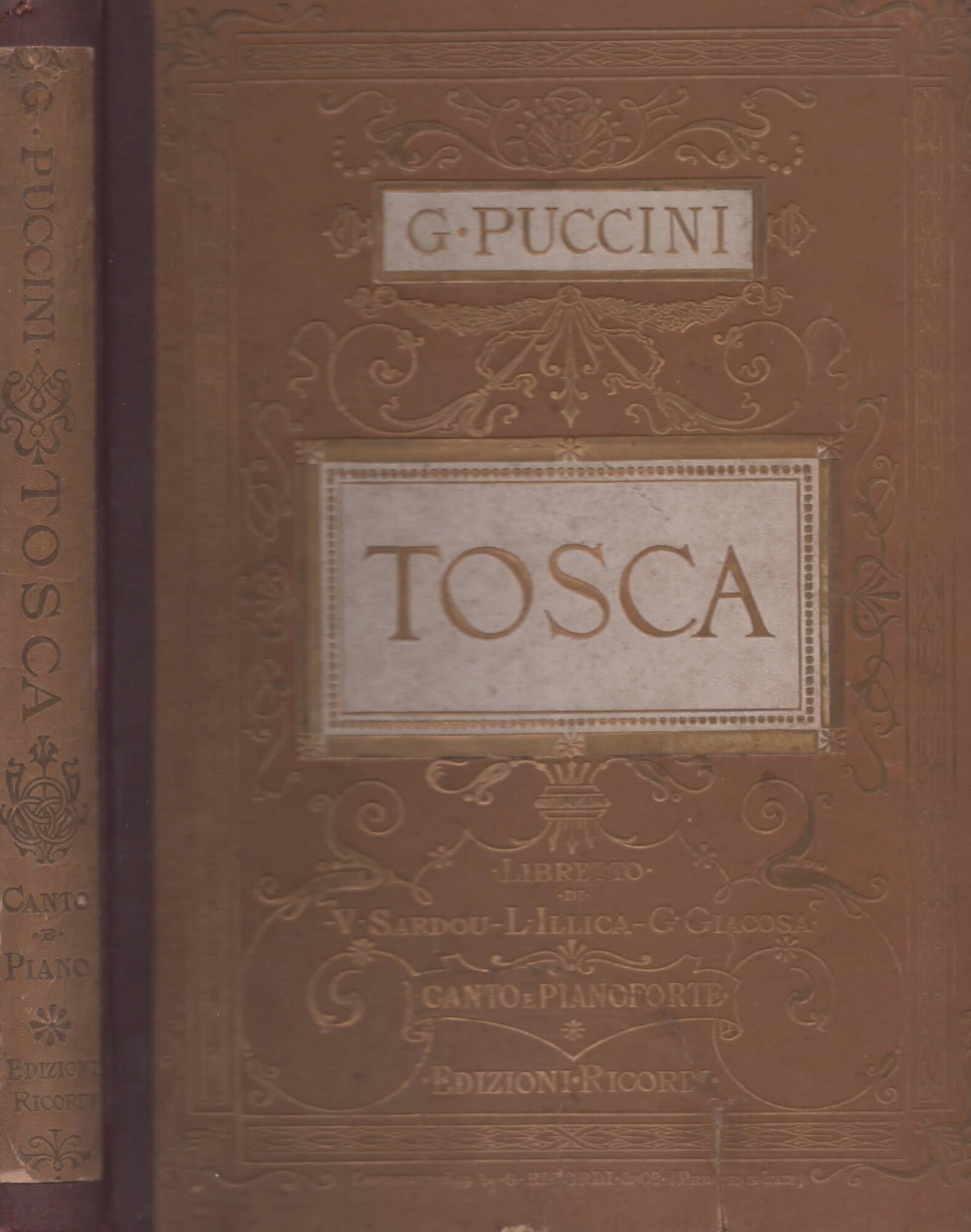 Tosca melodramma in tre atti di V. Sardou - L. …