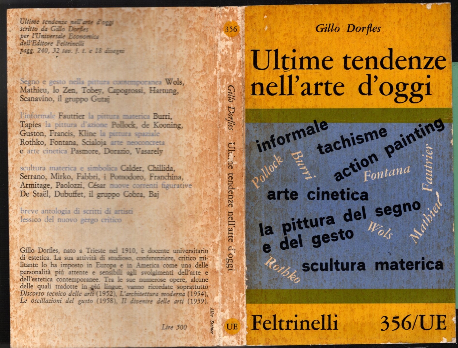 ULTIME TENDENZE NELL'ARTE D'OGGI