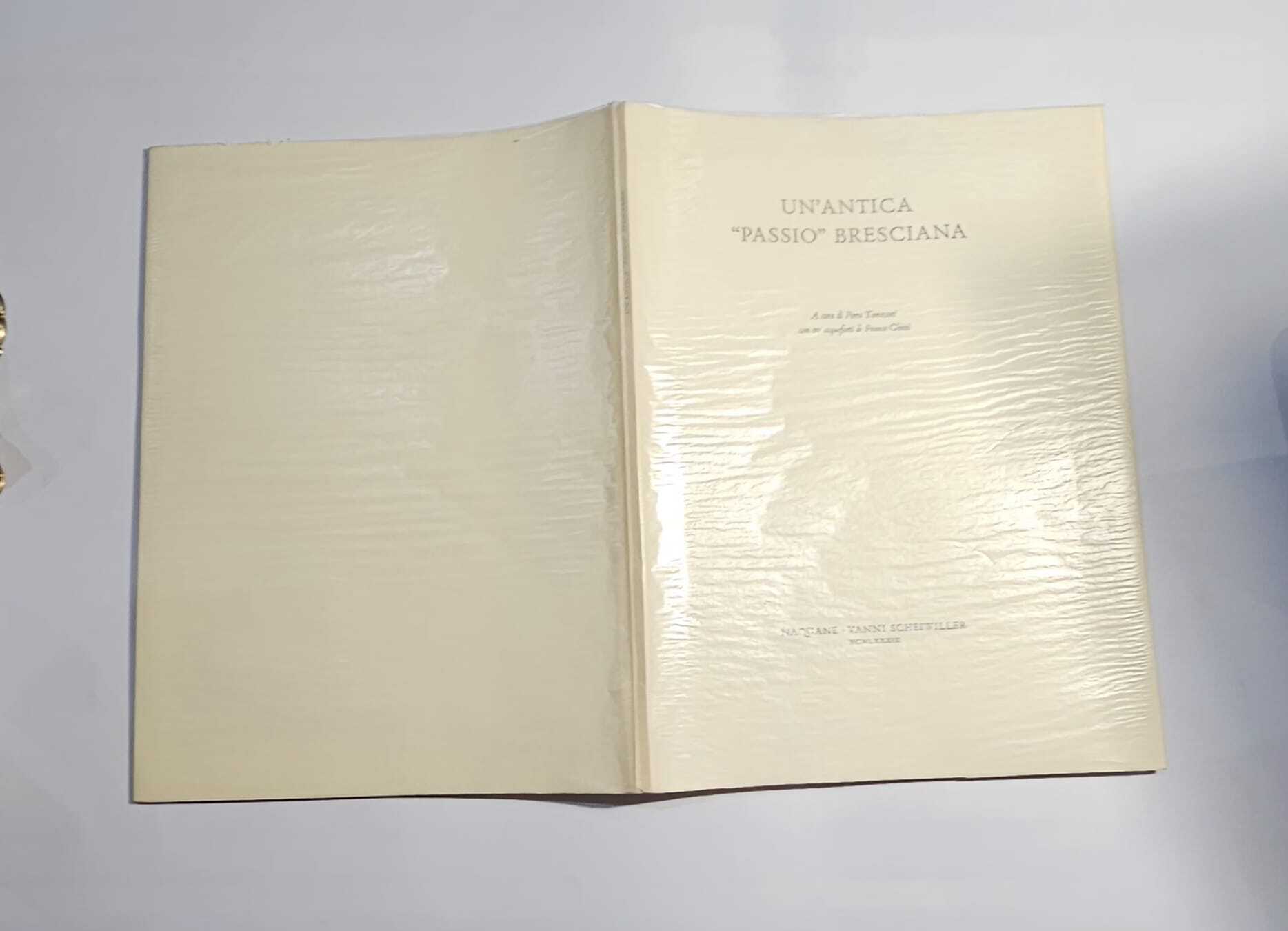 Un'antica "passio" bresciana A cura di Piera Tomasoni con tre …