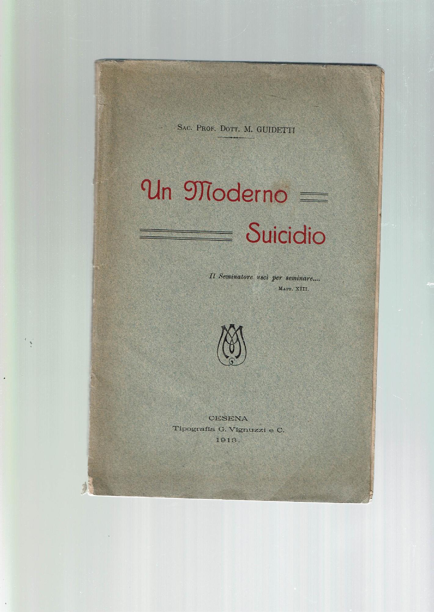 UN MODERNO SUICIDIO (ALCOOLISMO)