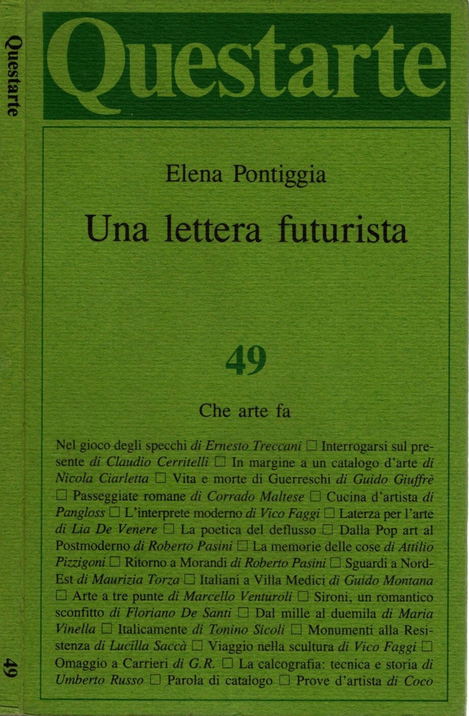 Una lettera futurista