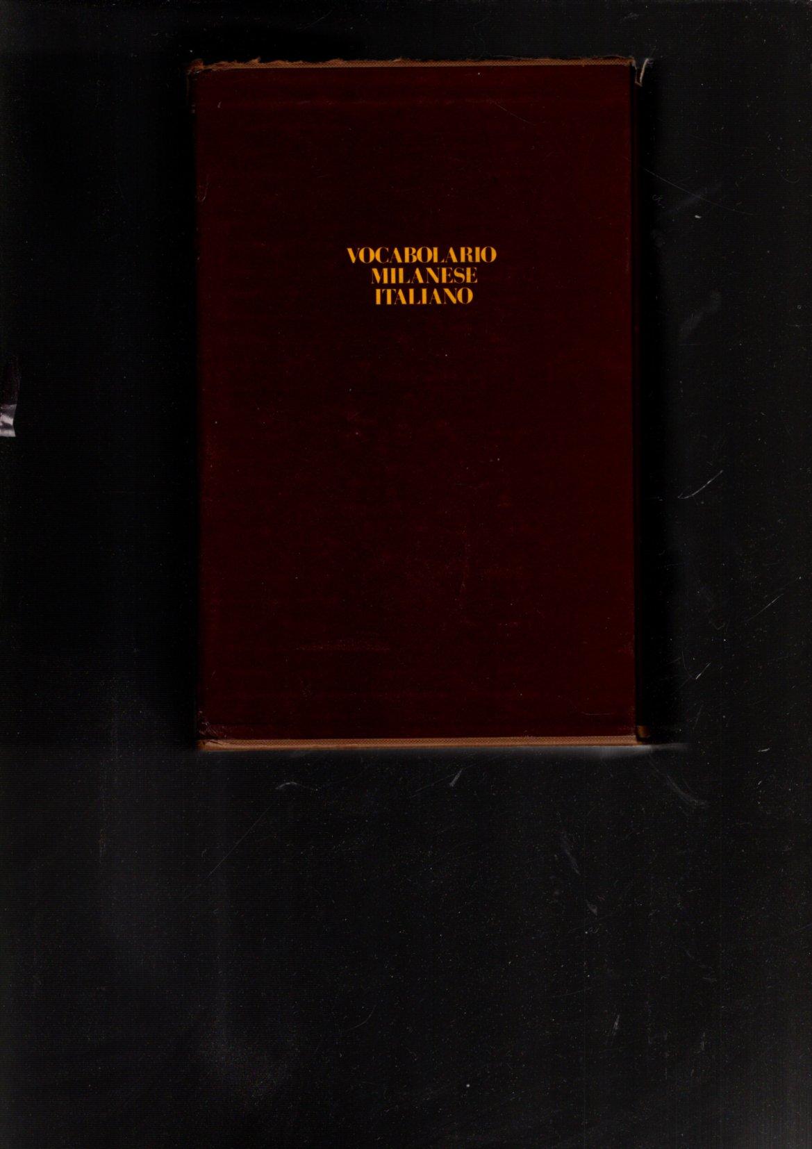 Vocabolario milanese-italiano