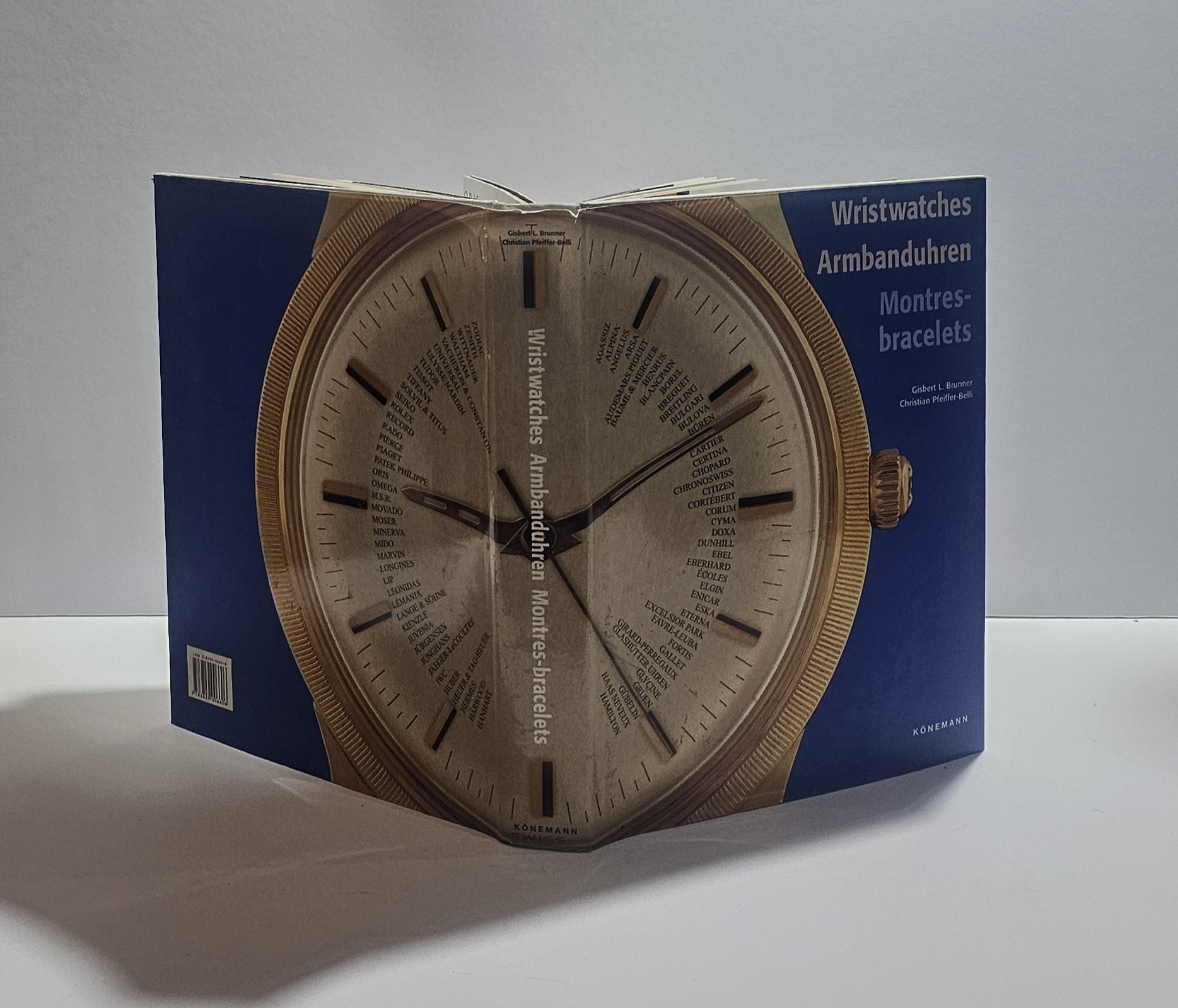 Wristwatches Armbanduhren Montres bracelets libro orologi da polso catalogo Konemann