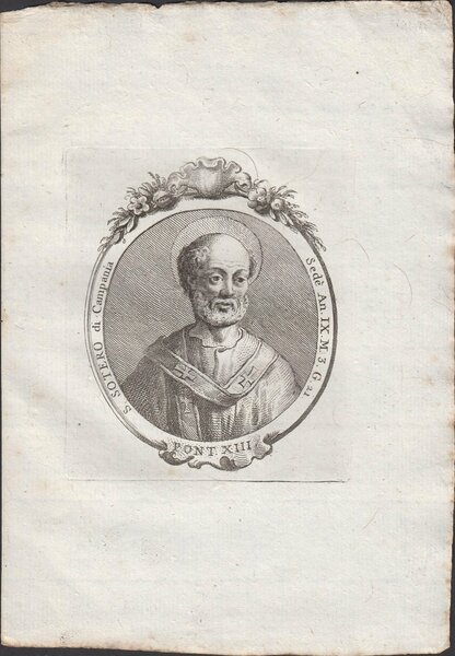 Papa S. Sotero di Campania Pont. XIII