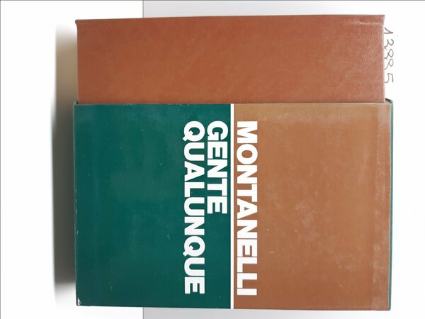 Montanelli Gente qualunque Rizzoli 8∞ edizione 1974