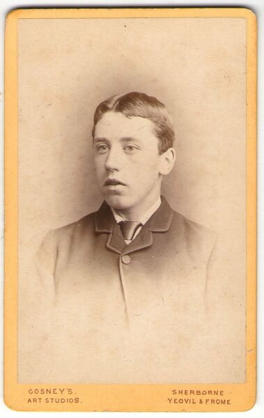 Foto photo cdv ritratto di ragazzo by Adam Gosney Sherborne …