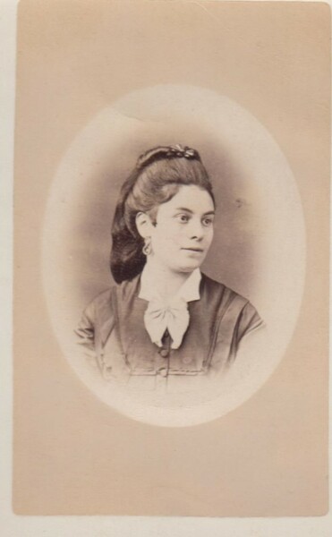 Foto photo cdv ritratto di gentildonna in ovale by G. …