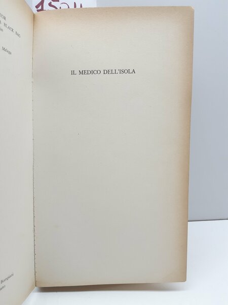 Cronin Il medico dell'isola Bompiani 2° edizione 1966