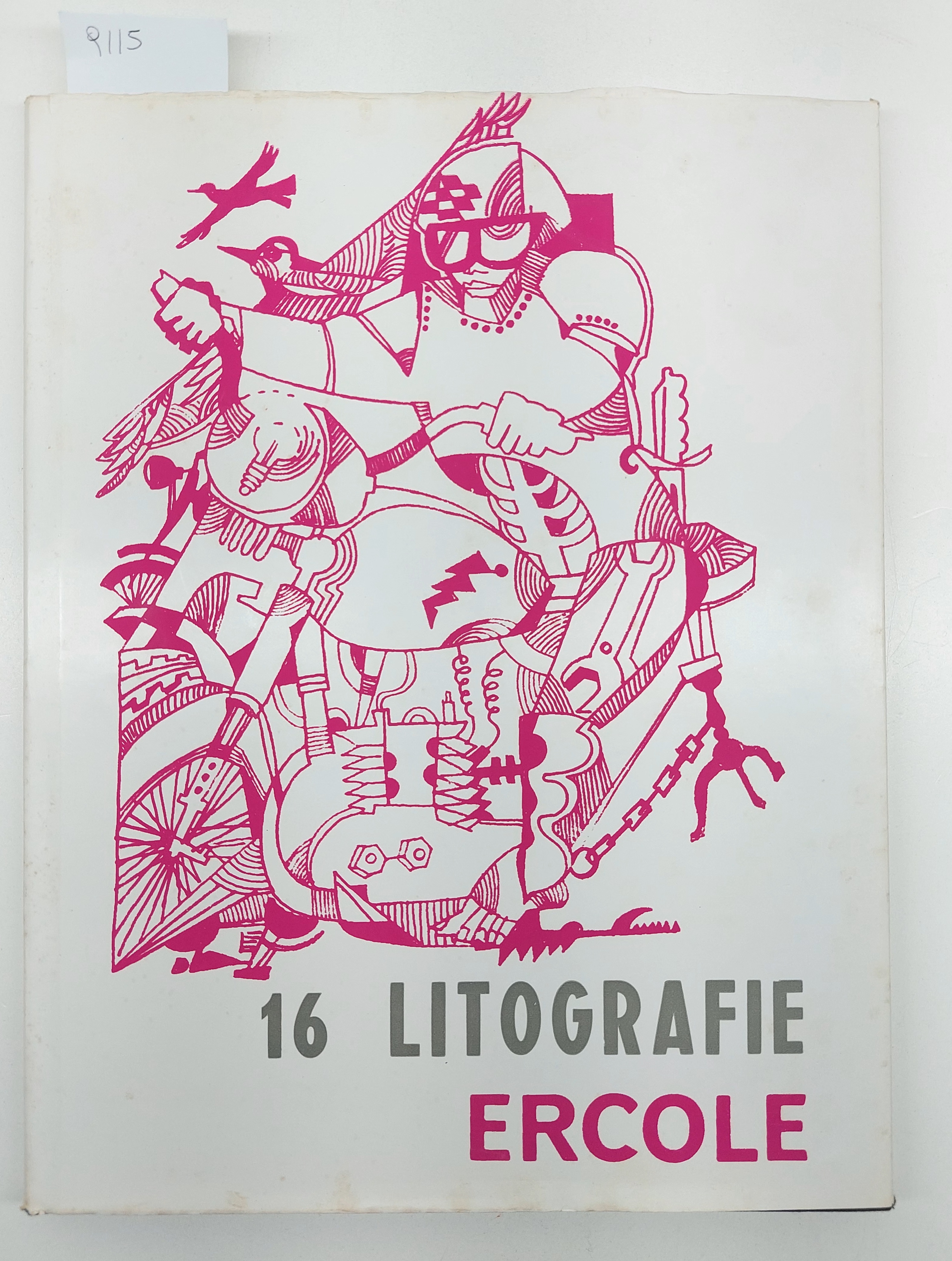 16 litografie Ercole editrice Foglio