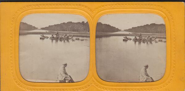 Foto stereoscopica Versailles by Anonimo 1880 c.a.