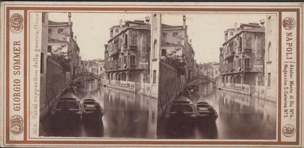 Foto stereoscopica Colosseo preso dai giardini Farnesi by Sommer 1890 …