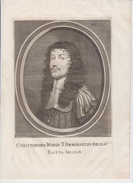 Christoforo Mingh Ammiraglio della Flotta Inglese