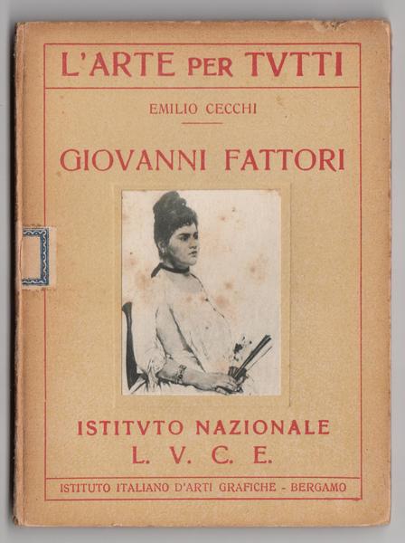 Emilio Cecchi Giovanni Fattori Istituto Luce 1933 L'arte per tutti